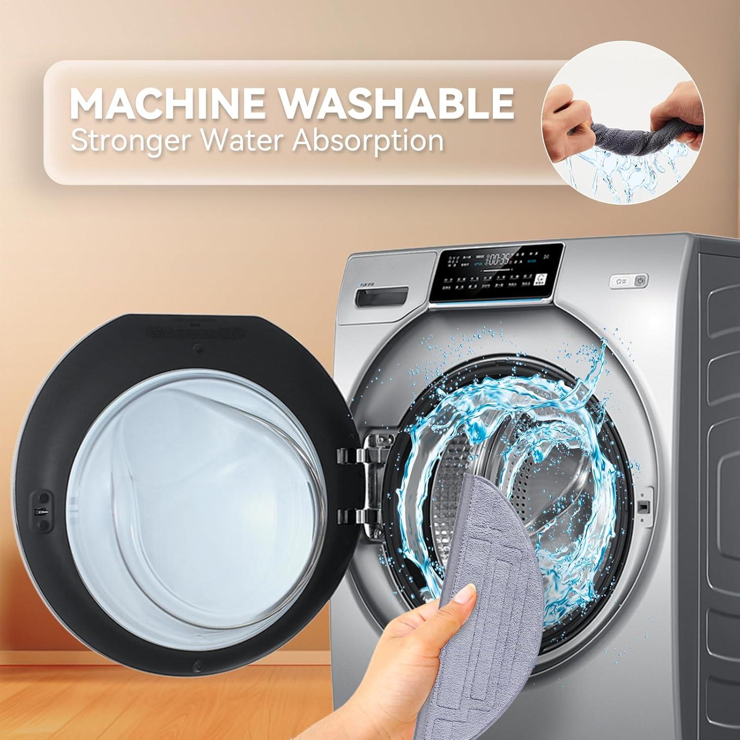 Paños de Microfibra para Aspiradora Roborock S8 Pro Ultra - 8 Pzs