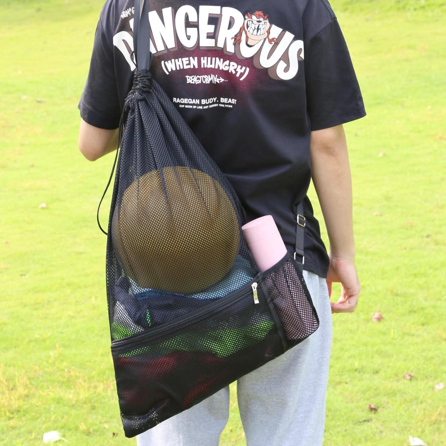 Bolsa de Playa de Malla Grande NATURAL STYLE 66x46 cm