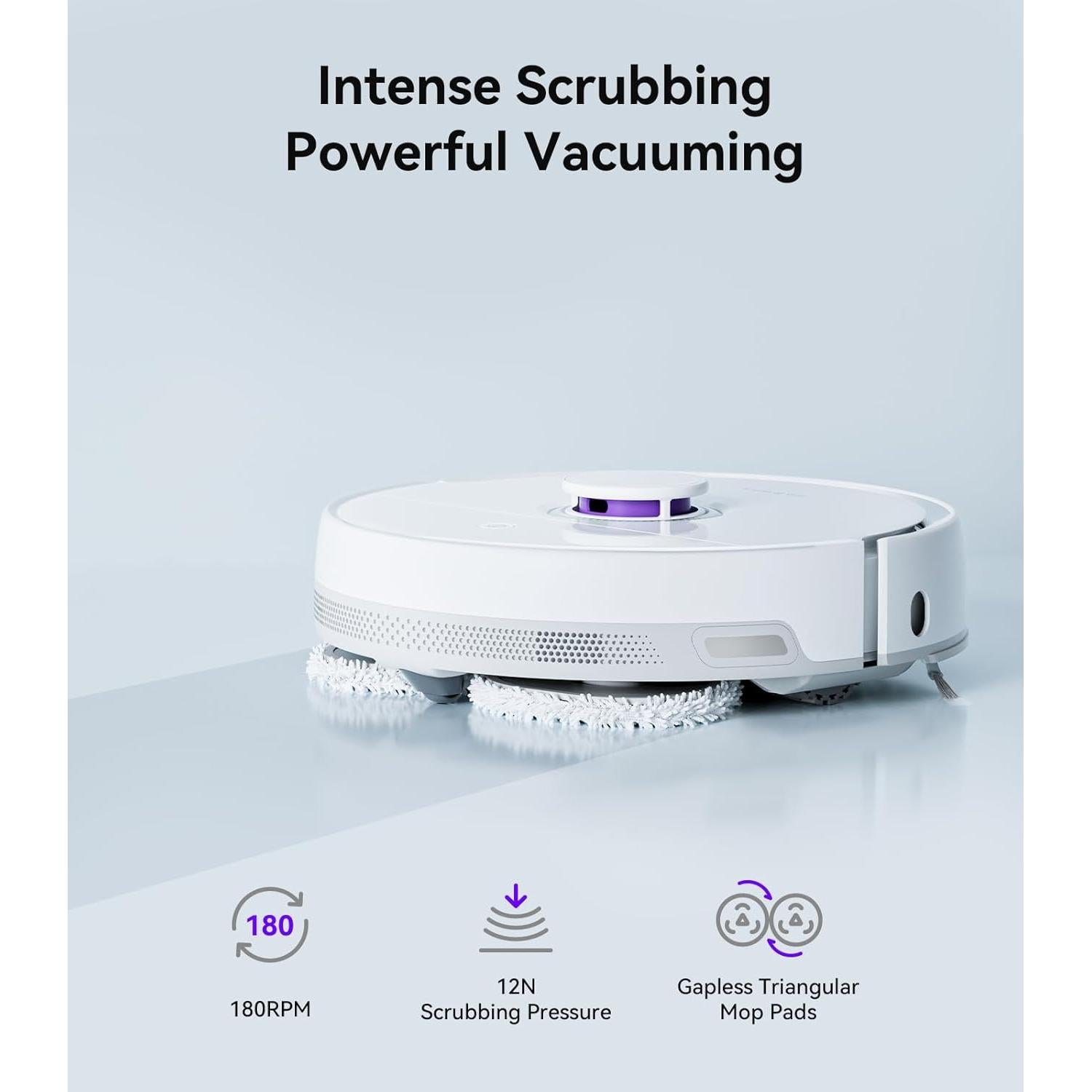 Robot Trapeador y Aspiradora NARWAL J3 Blanco 17.24 kg
