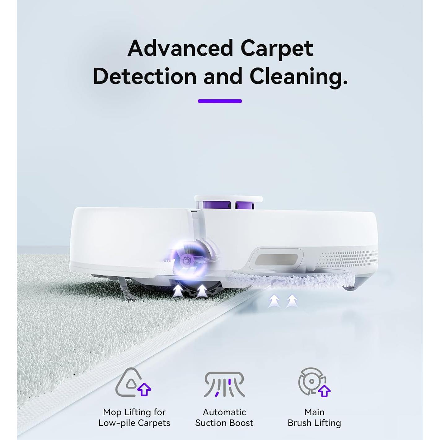 Robot Trapeador y Aspiradora NARWAL J3 Blanco 17.24 kg