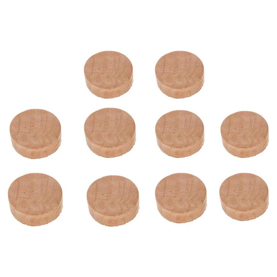 Juego de 10 almohadillas de corcho para válvula de trombón