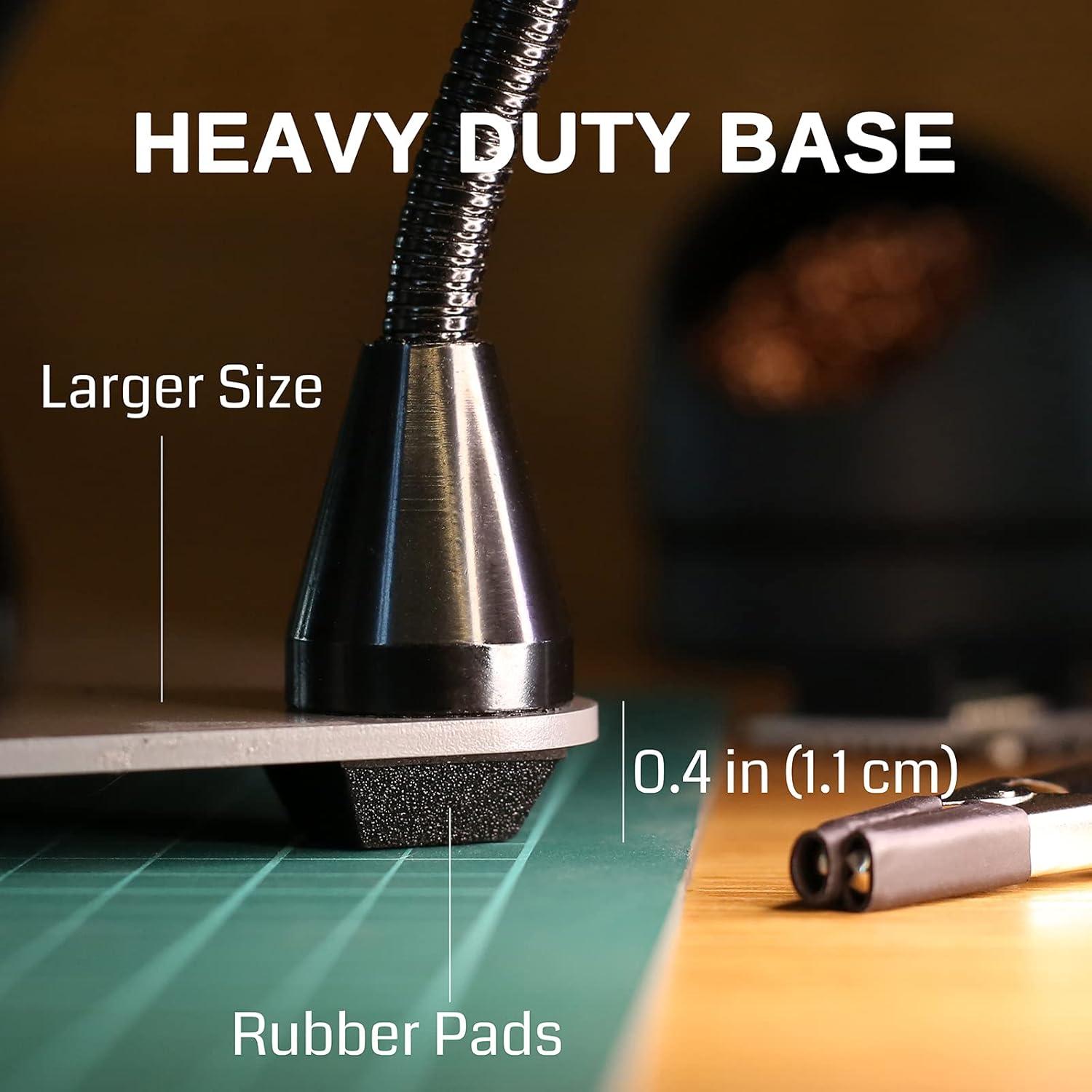 Estación de Soldadura SainSmart con Lámpara LED 5X y Base Grande