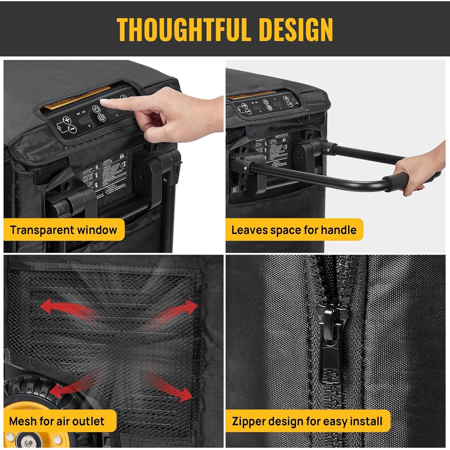 Funda Protectora Aislada BougeRV para Refrigerador 50L