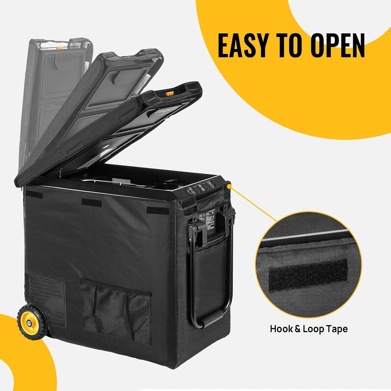 Funda Protectora Aislada BougeRV para Refrigerador 50L