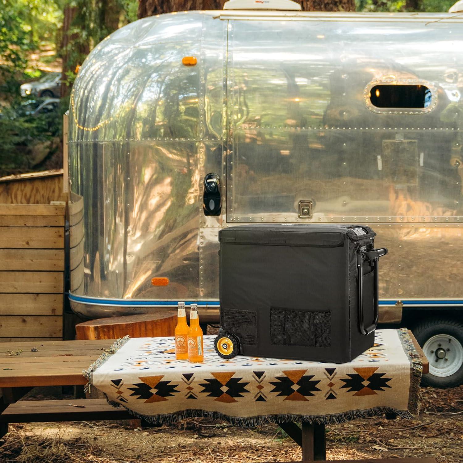 Funda Protectora Aislada BougeRV para Refrigerador 50L