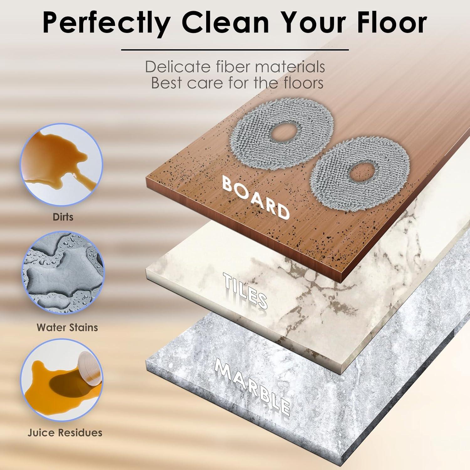 Paquete de 10 Almohadillas de Mopa para Roborock Q Revo