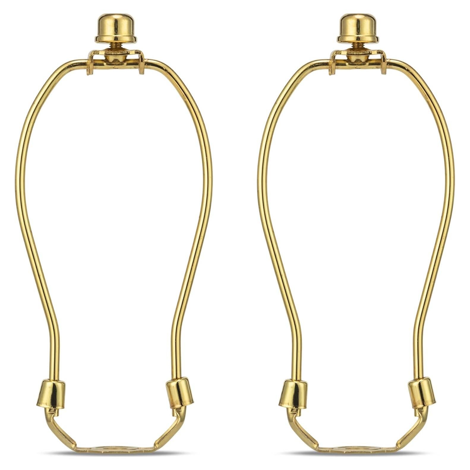 Arpa de lámpara Qc 15 cm 2 juegos con remate y montura