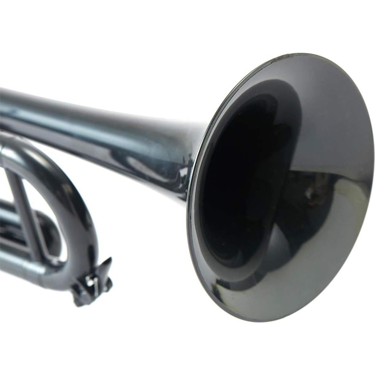 Trompeta Profesional PAMPET C Plástico Negro 7 Boquillas