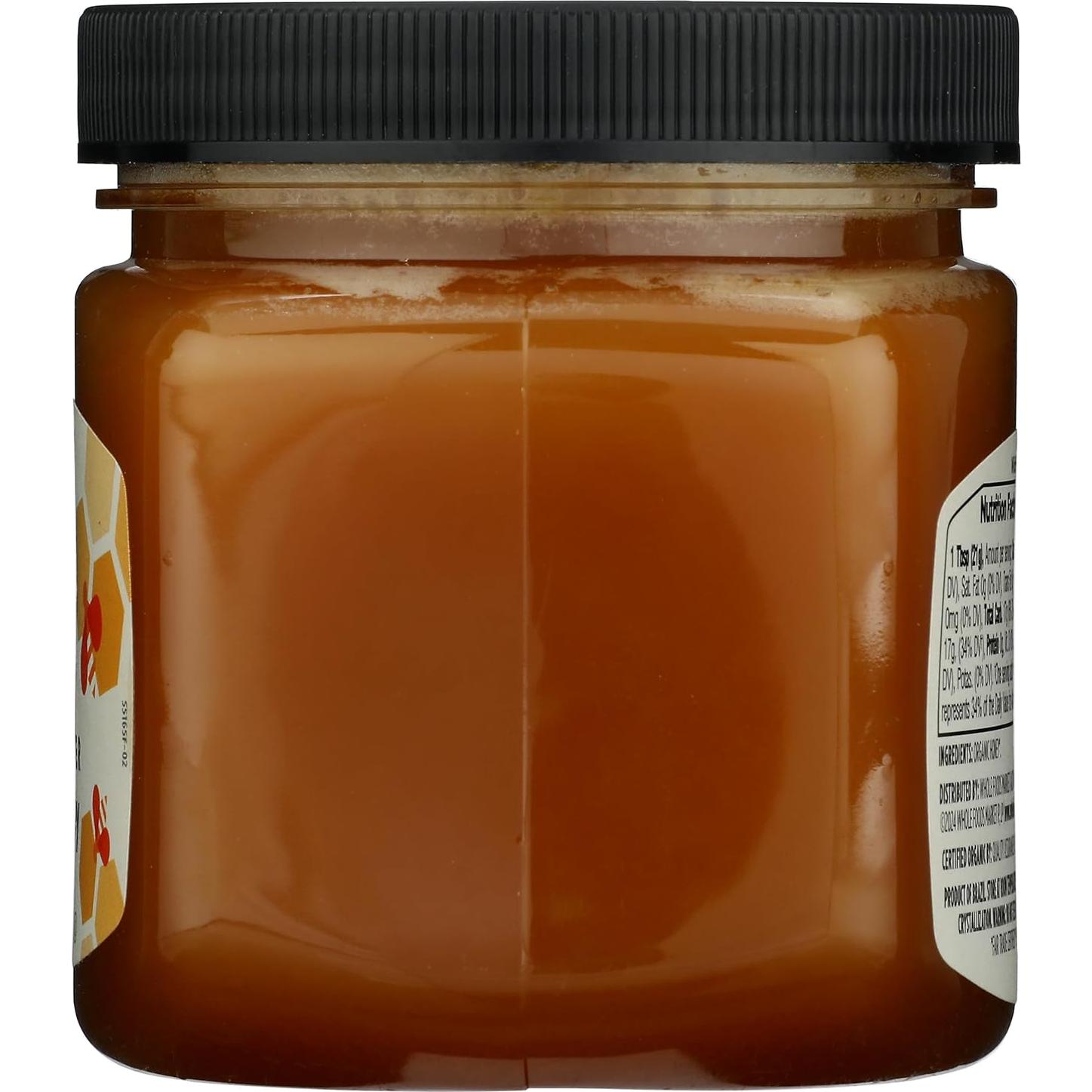 Miel Cruda Orgánica 365 Whole Foods 453.6g Sostenible