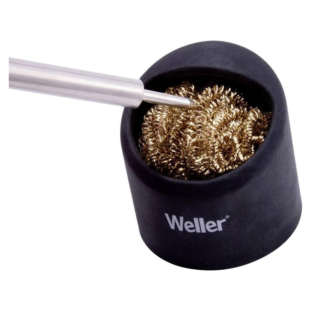 Limpiador de Punta de Bronce Weller con Soporte de Silicona