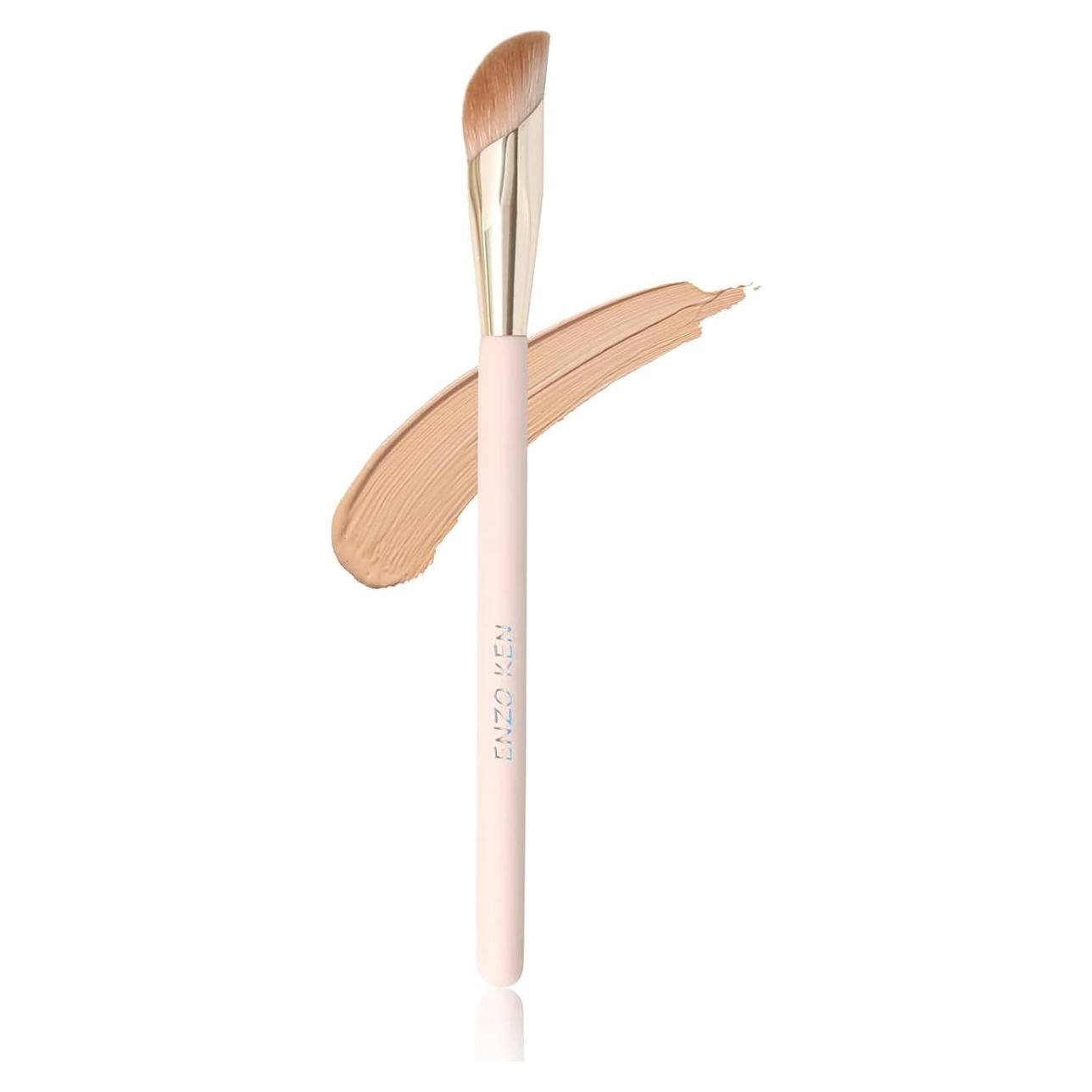 Brocha de Corrector Angulada ENZO KEN Rosa 11M