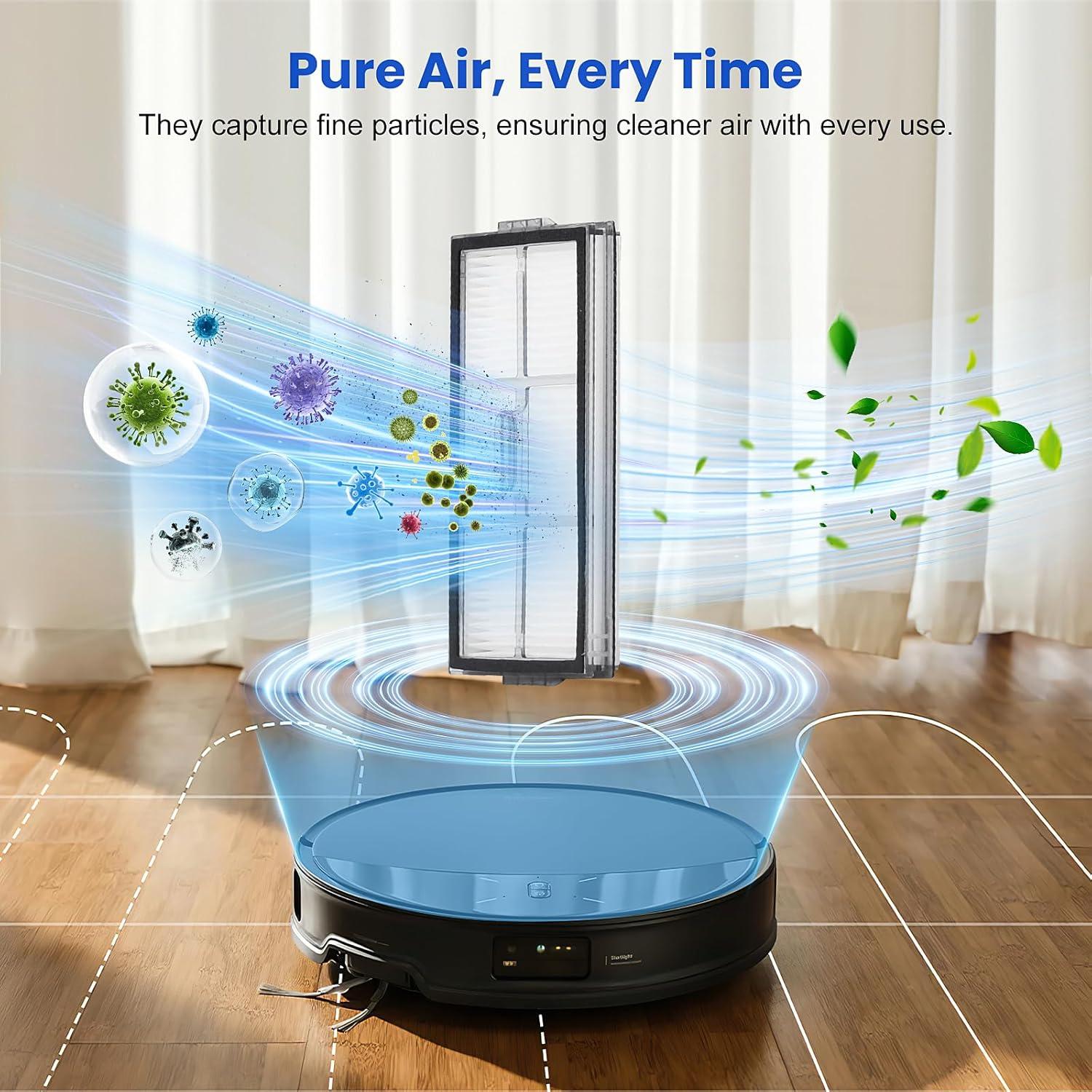 Kit de Accesorios 26 Piezas BTRSOLUS para Roborock Saros 10R