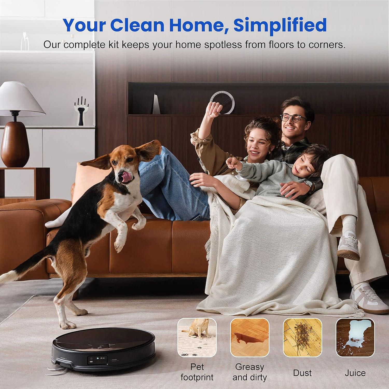 Kit de Accesorios 26 Piezas BTRSOLUS para Roborock Saros 10R