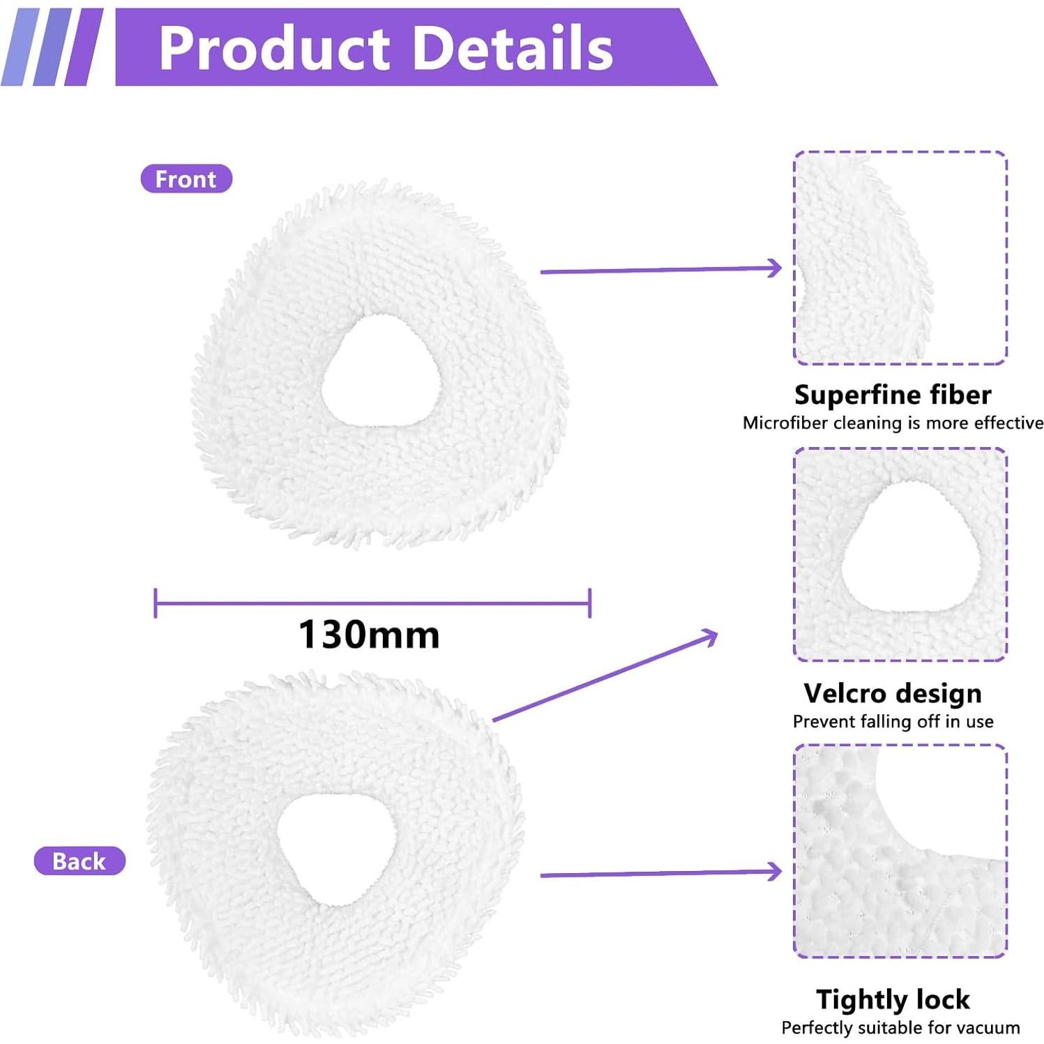 Set de Accesorios Aerqvix para Aspiradora Robot Narwal Freo