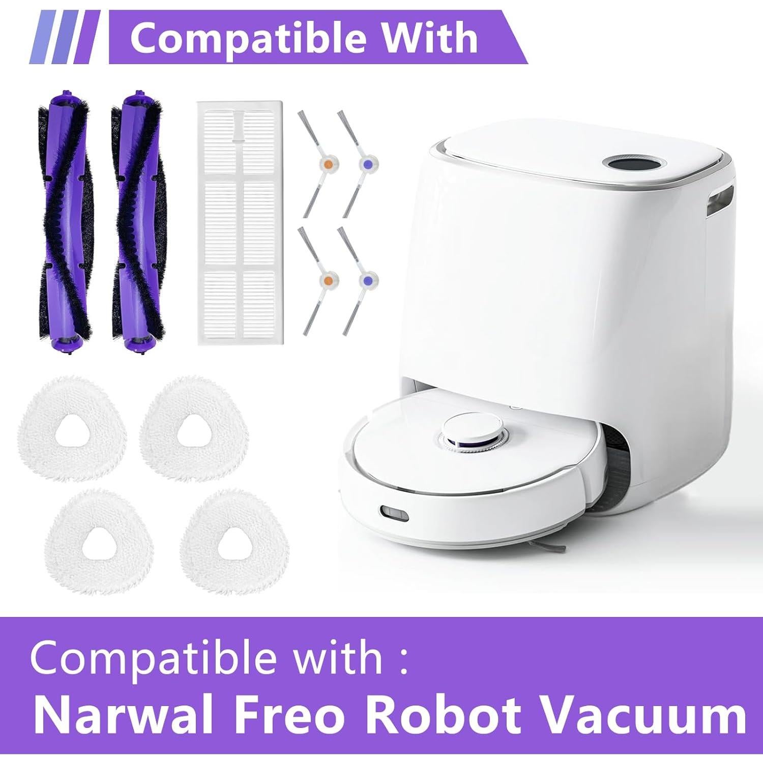 Set de Accesorios Aerqvix para Aspiradora Robot Narwal Freo