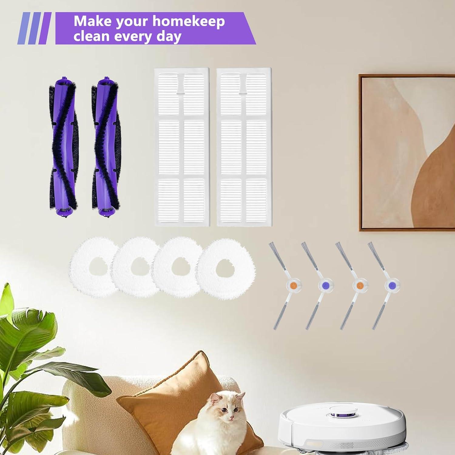 Set de Accesorios Aerqvix para Aspiradora Robot Narwal Freo