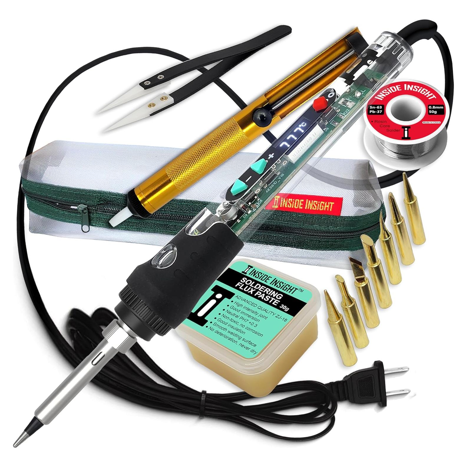 Kit de Soldador y Quemador de Madera Inside Insight 200-500°C