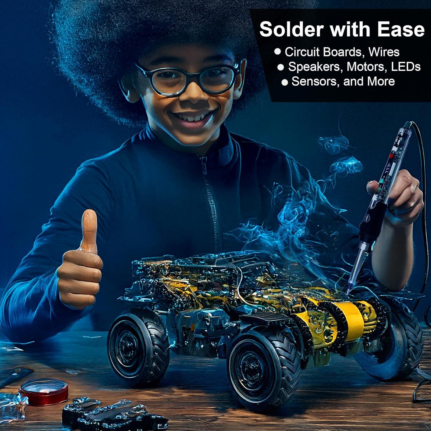 Kit de Soldador y Quemador de Madera Inside Insight 200-500°C