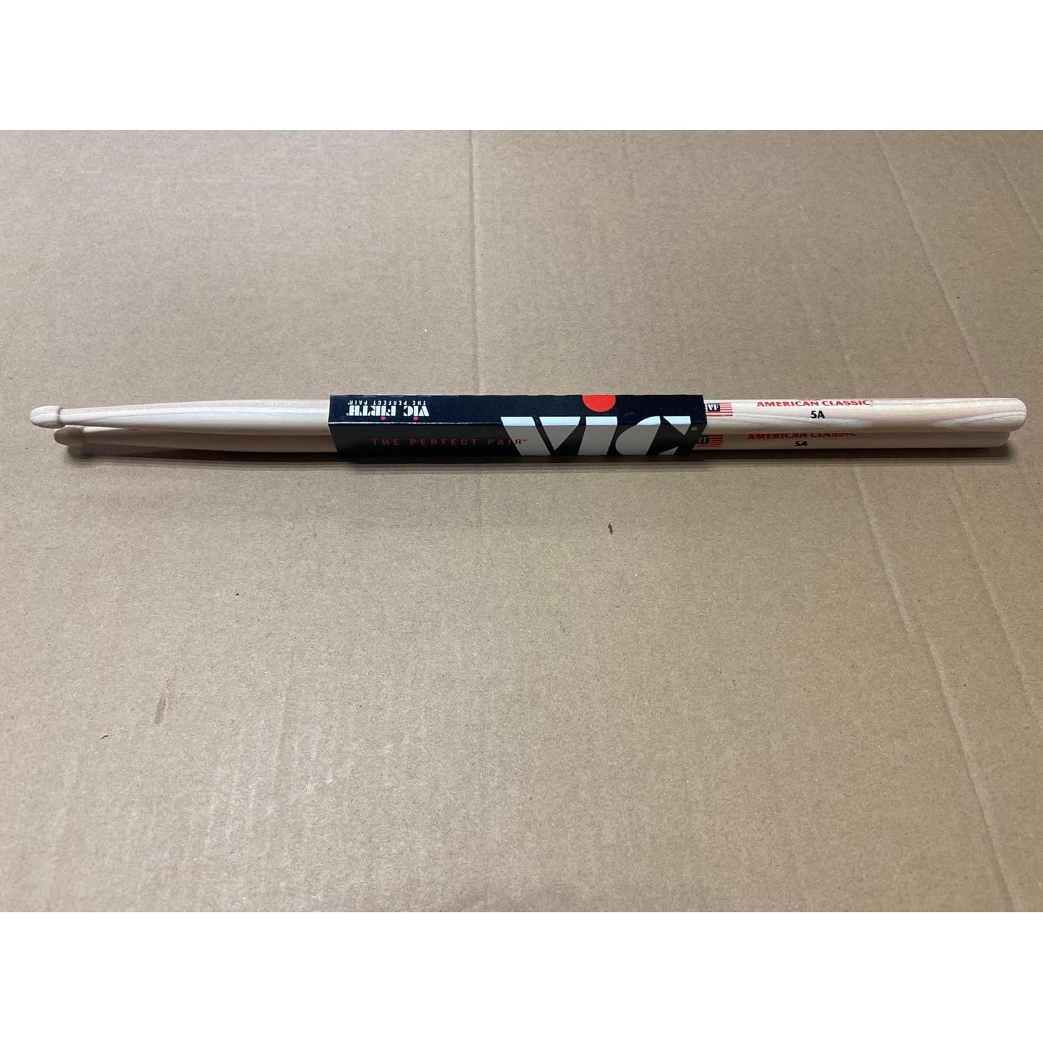 Vic Firth Palos de Batería 5A Natural de Hickory