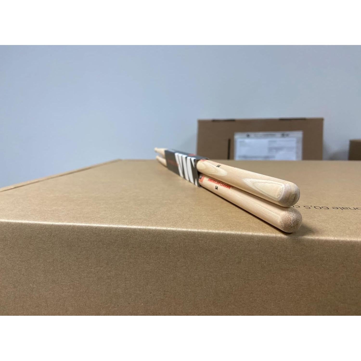 Vic Firth Palos de Batería 5A Natural de Hickory