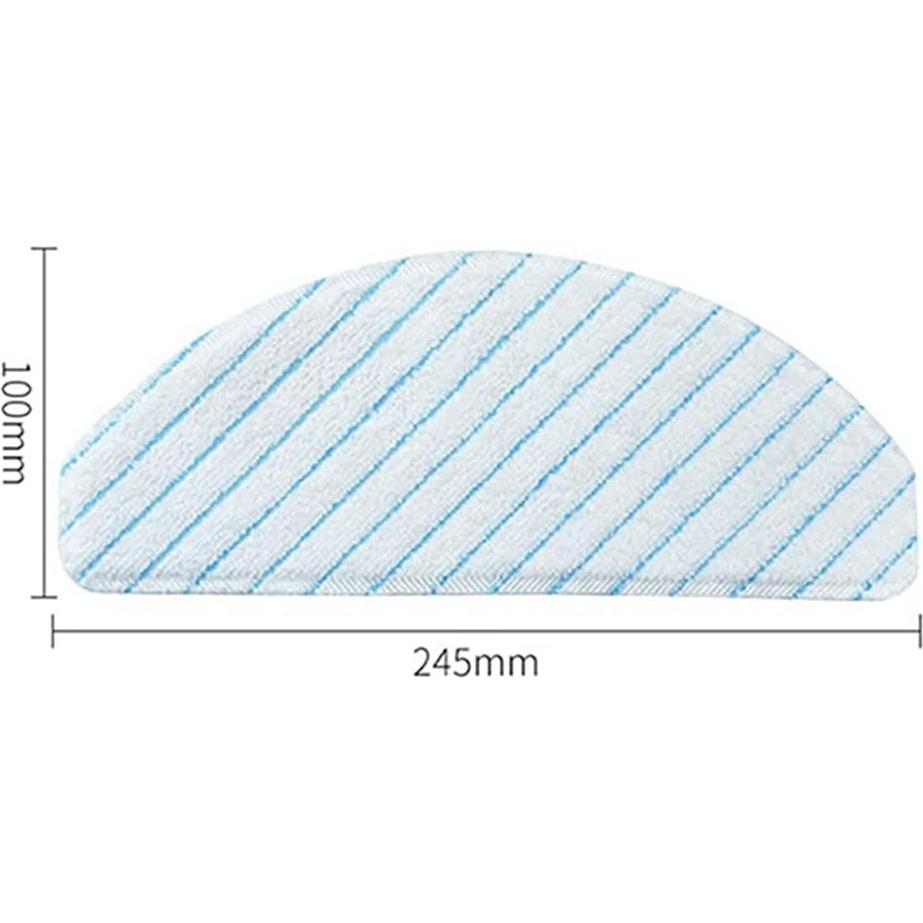 50 Almohadillas de Mopa Reutilizables Electropan para DEEBOT