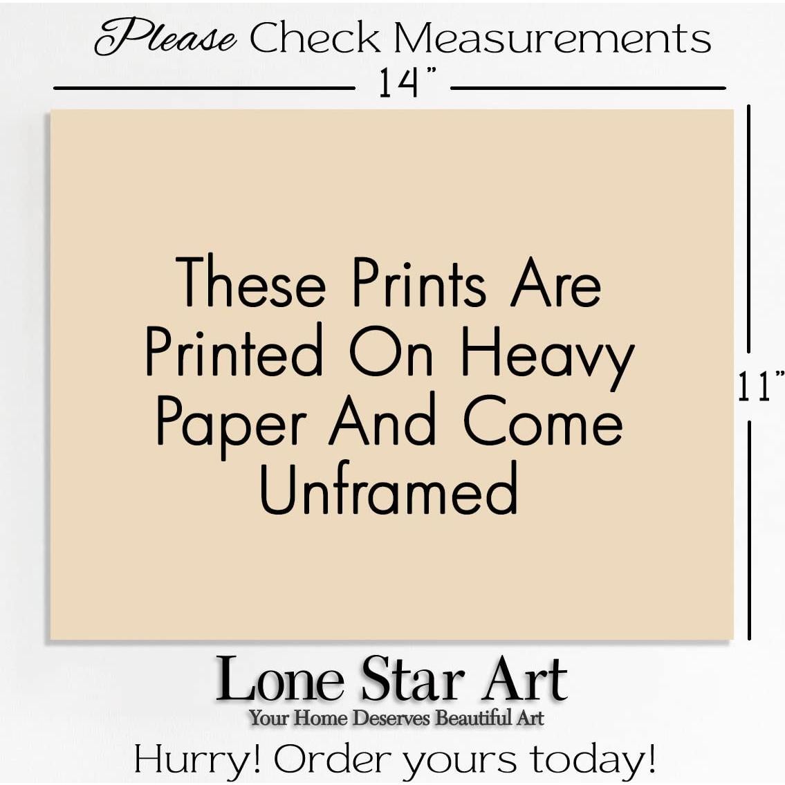 Impresión Trombón - Sin Enmarcar 27,9x35,6 cm - Decoración Musical