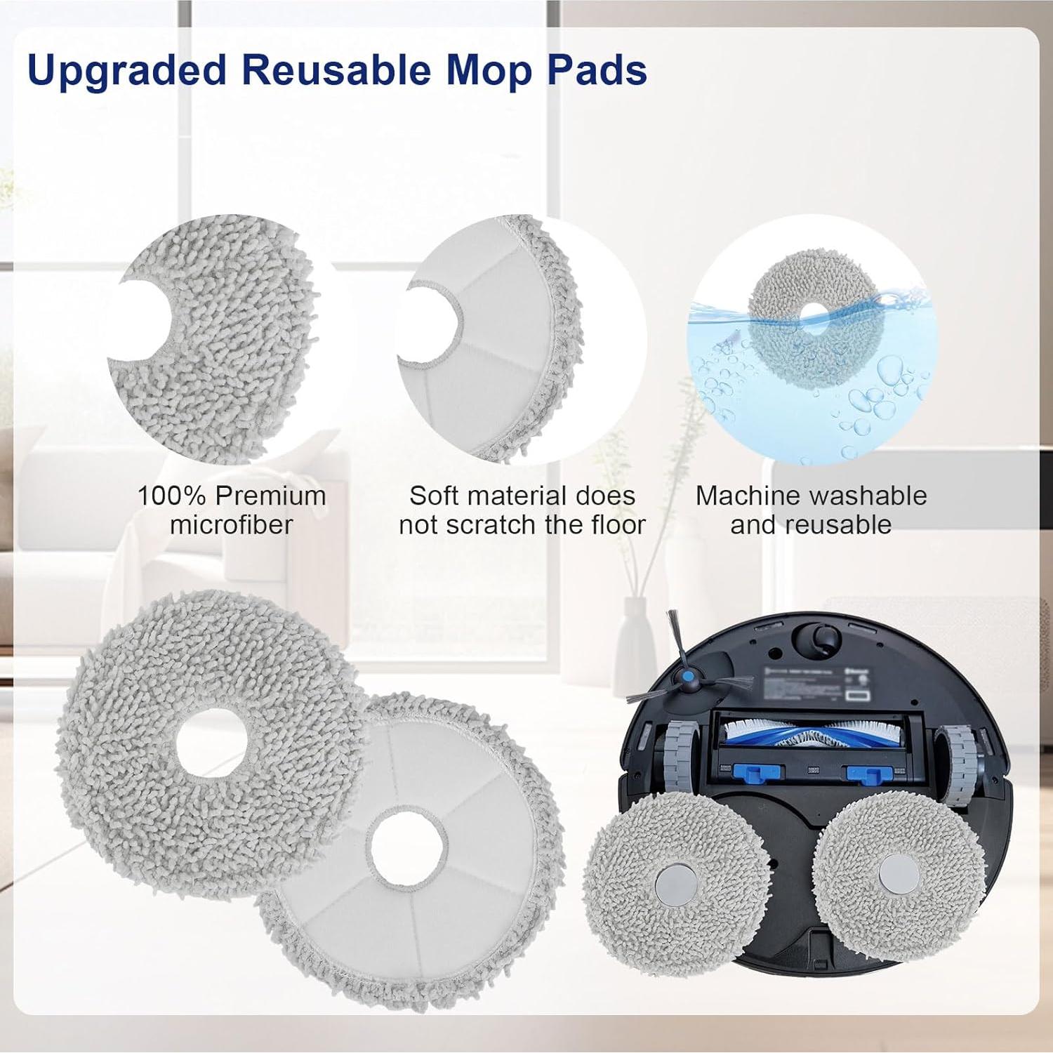 19 Piezas Accesorios Feilifan para ECOVACS DEEBOT T30S