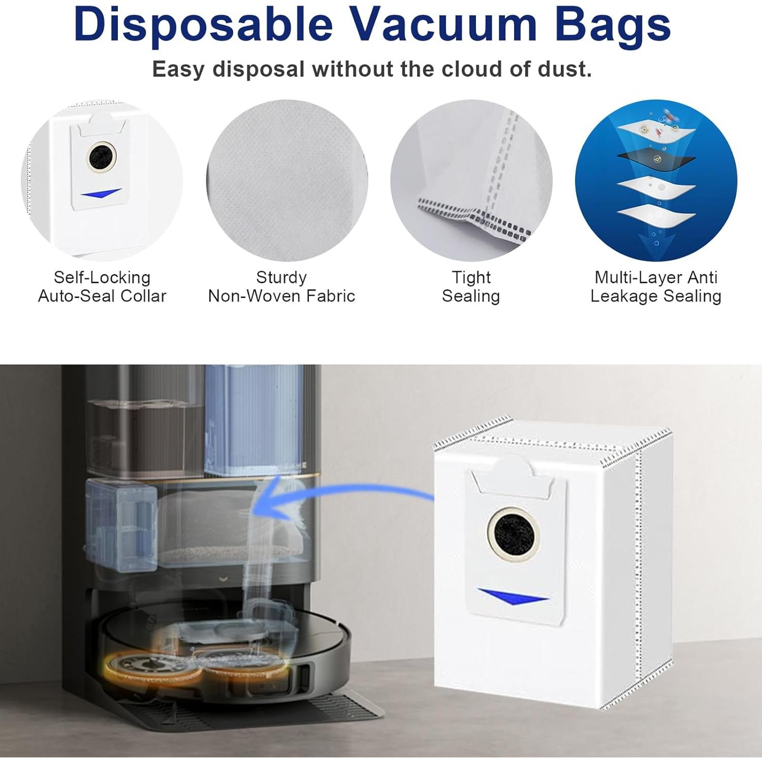 19 Piezas Accesorios Feilifan para ECOVACS DEEBOT T30S