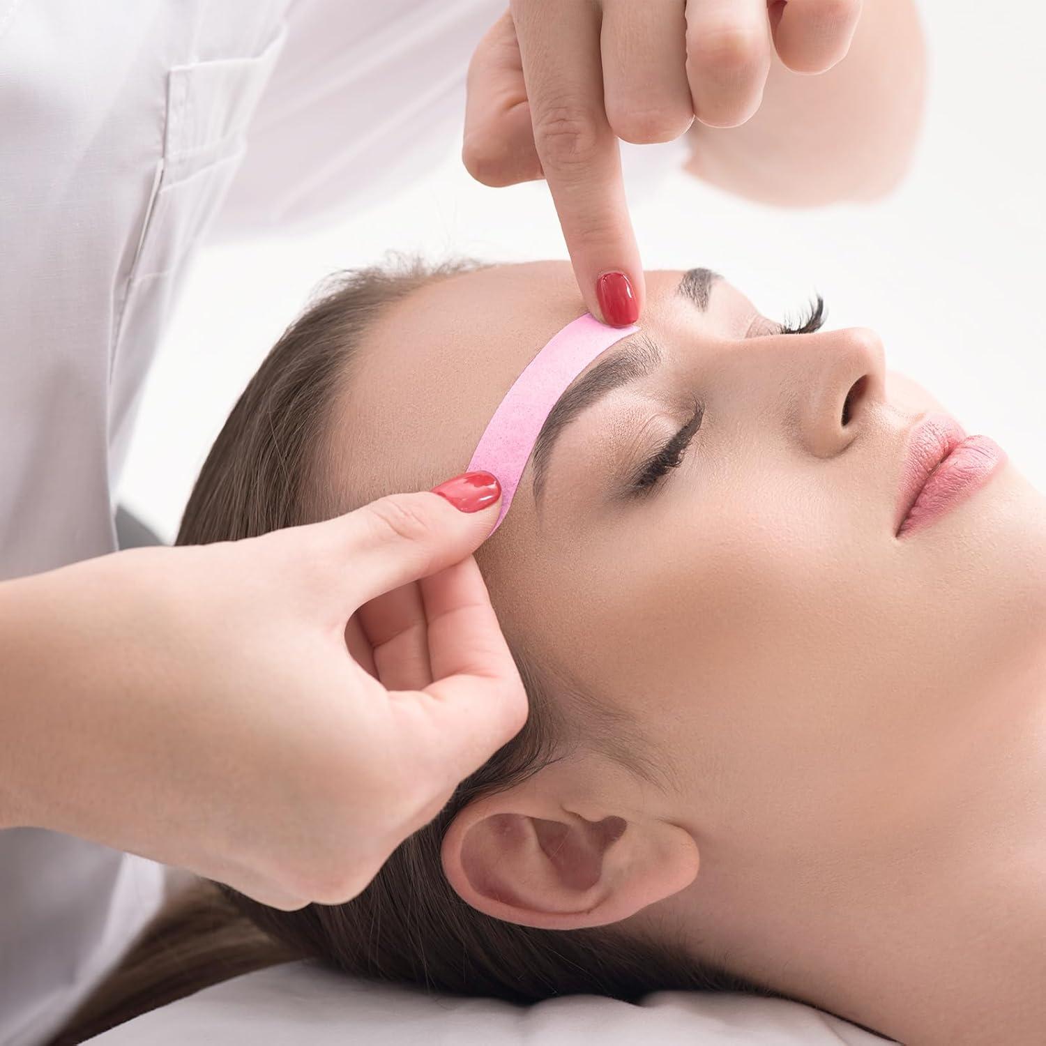 800 Tiras de Cera No Tejidas Linyuthia para Depilación Facial y Corporal