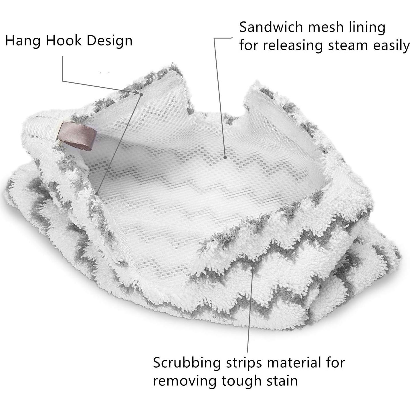 Almohadilla de Mopa de Vapor Shark 32x18 cm Reemplazo Profesional