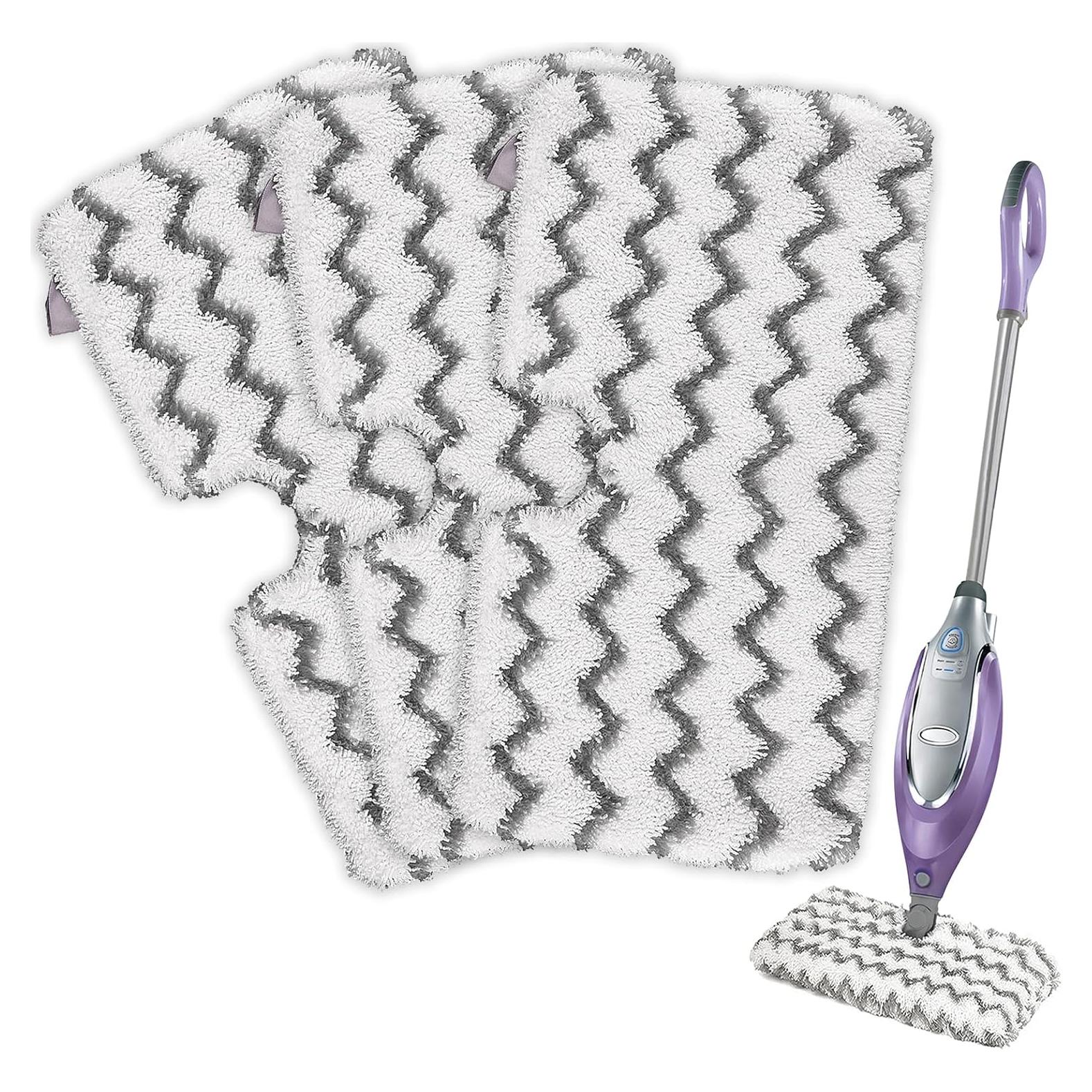 Almohadillas de Mopa a Vapor Tidy Monster 3 Piezas Microfibra