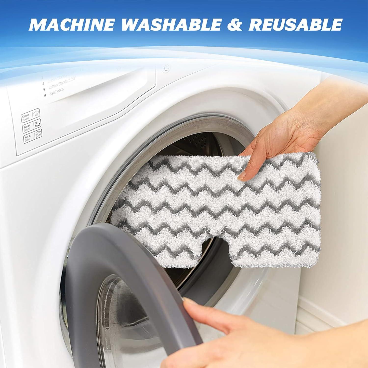 Almohadillas de Mopa a Vapor Tidy Monster 3 Piezas Microfibra