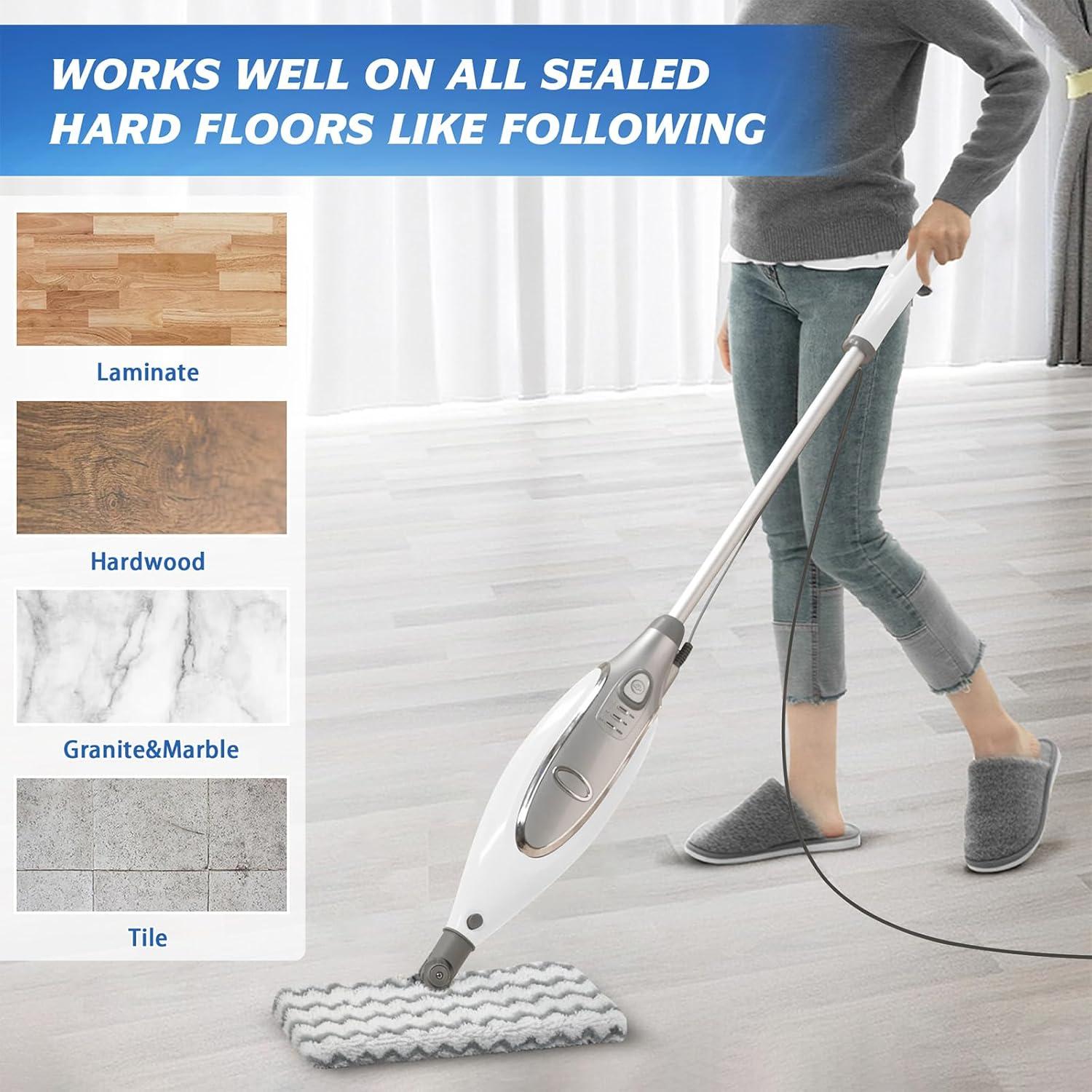 Almohadillas de Mopa a Vapor Tidy Monster 3 Piezas Microfibra