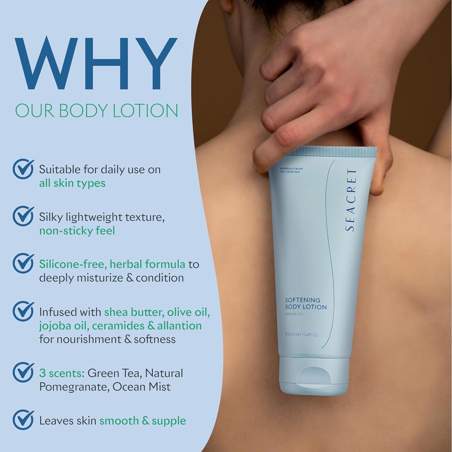 Loción Corporal SEACRET - Hidratante Té Verde 200 ML