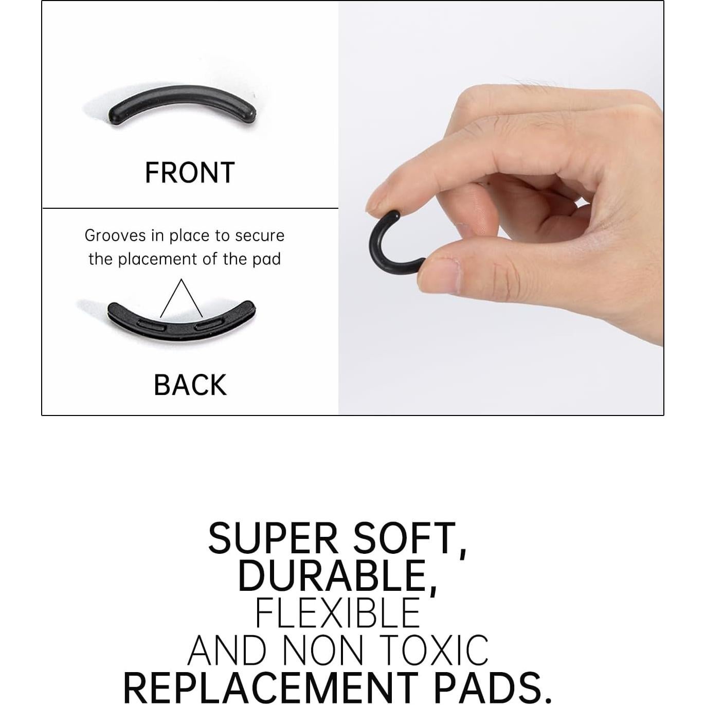 Recargas de Rizadores de Pestañas Tweezerman 24PCS Silicona