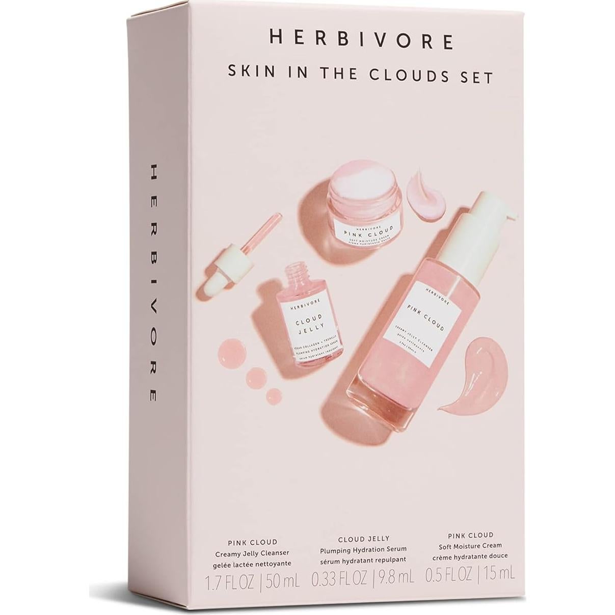 Set de Hidratación Voluminizadora Herbivore 3 Pasos 14.19cm