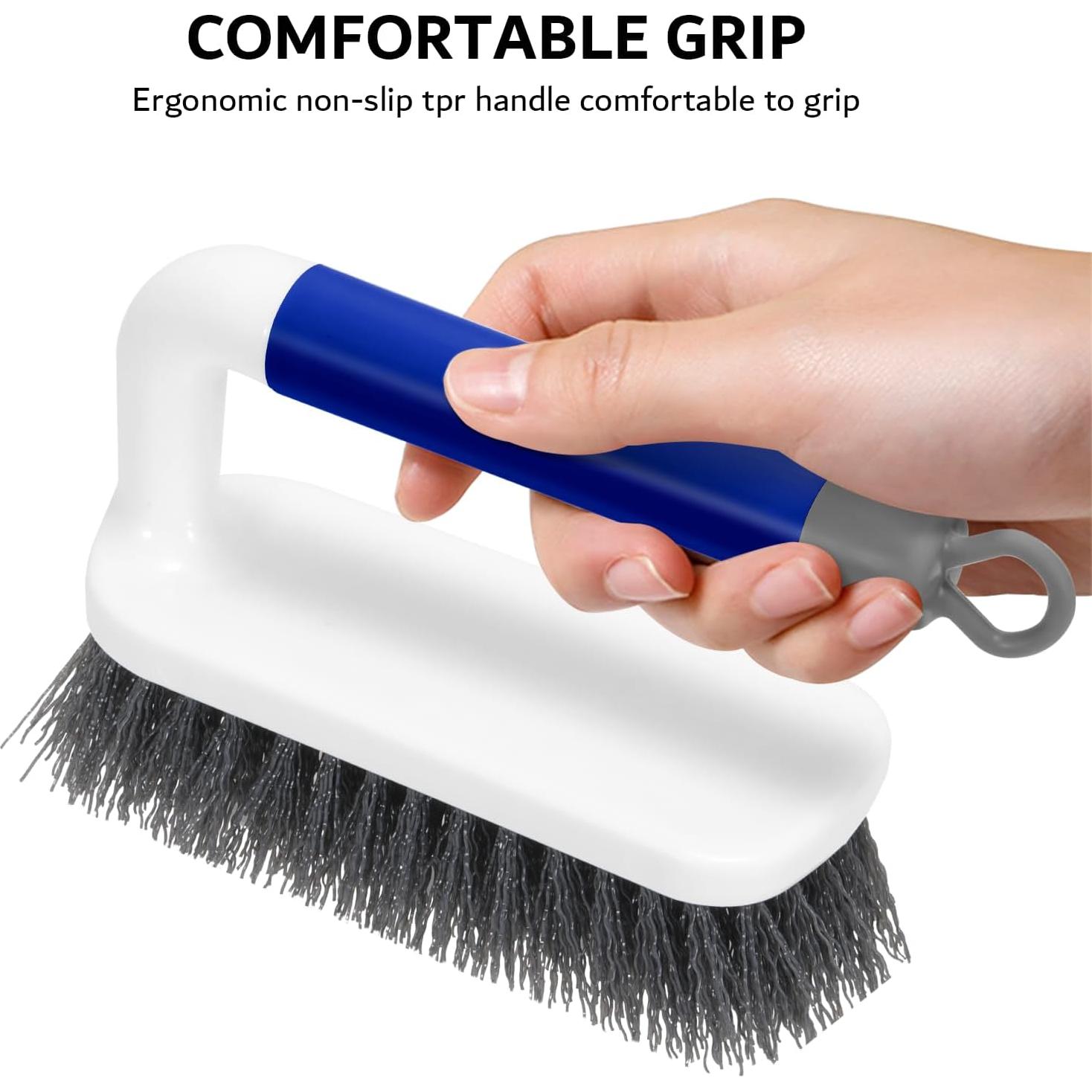 SetSail Cepillo de Fregar Duro con Mango Antideslizante - 2 Pzs