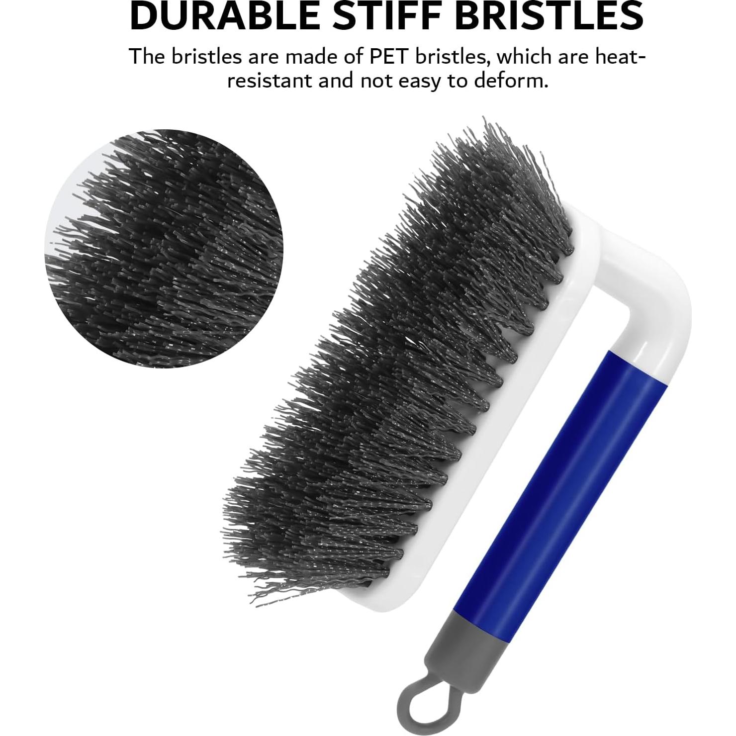 SetSail Cepillo de Fregar Duro con Mango Antideslizante - 2 Pzs