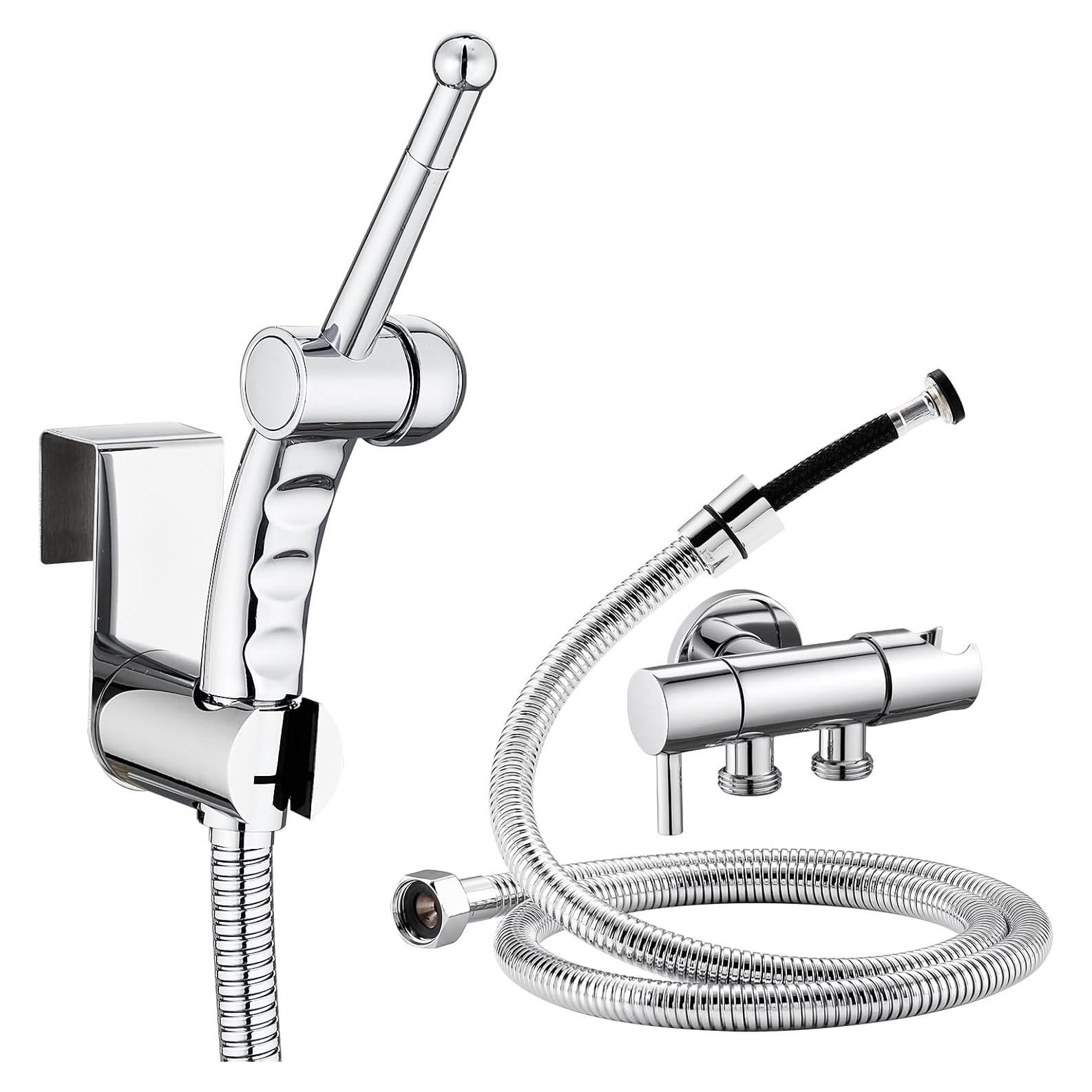 Pulverizador de Bidet de Mano CREA US-111006CP Cromo 120cm