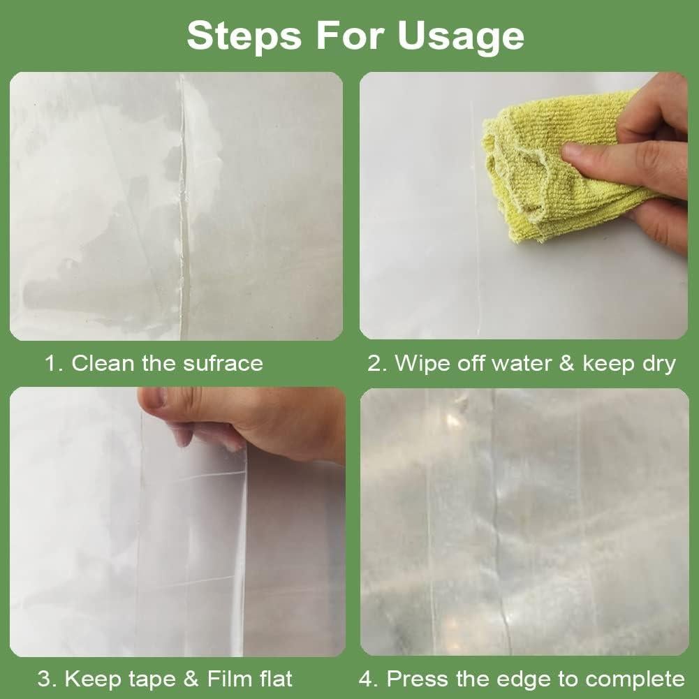 Cinta de Reparación Invernadero Inslat 5.08 cm x 32.92 m 6 mil