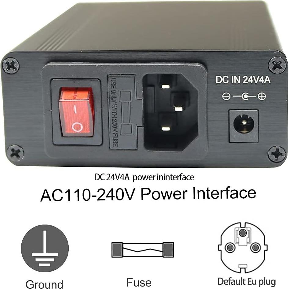 Estación de soldadura QUECOO T12-956 75W OLED portátil