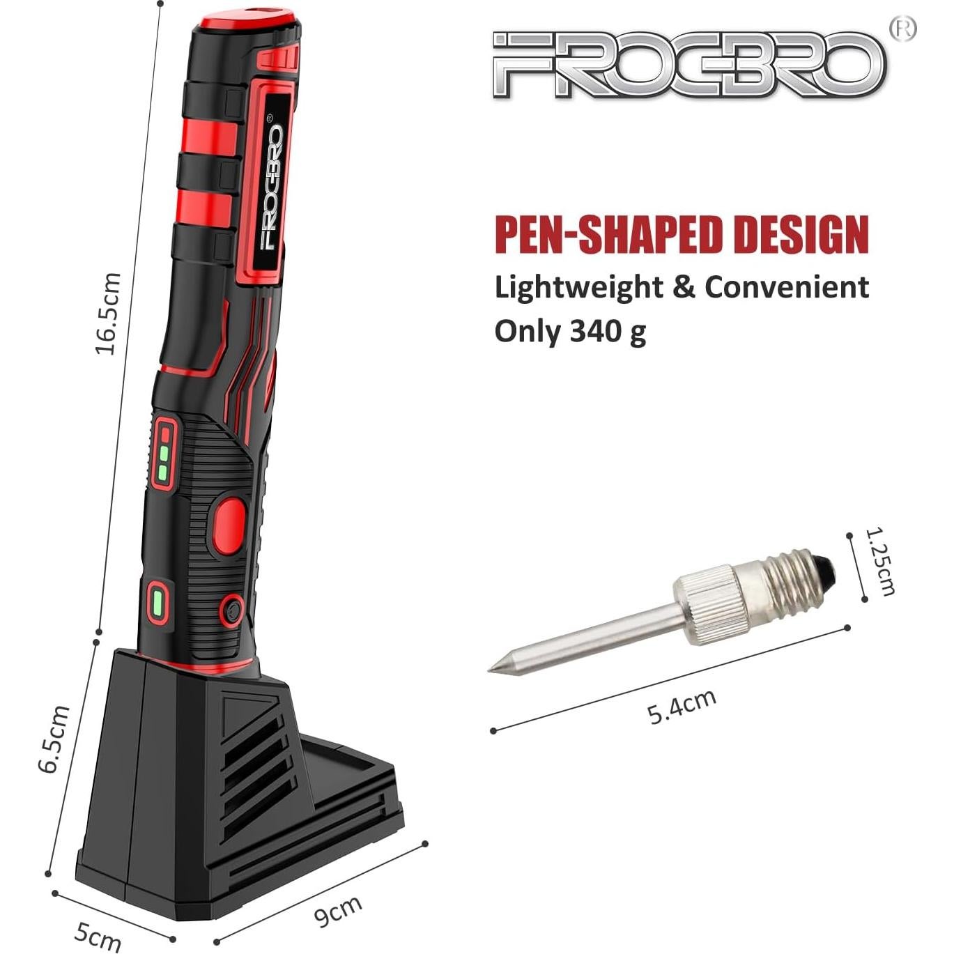 Soldador Inalámbrico FROGBRO LD006A 11W 2500mAh USB