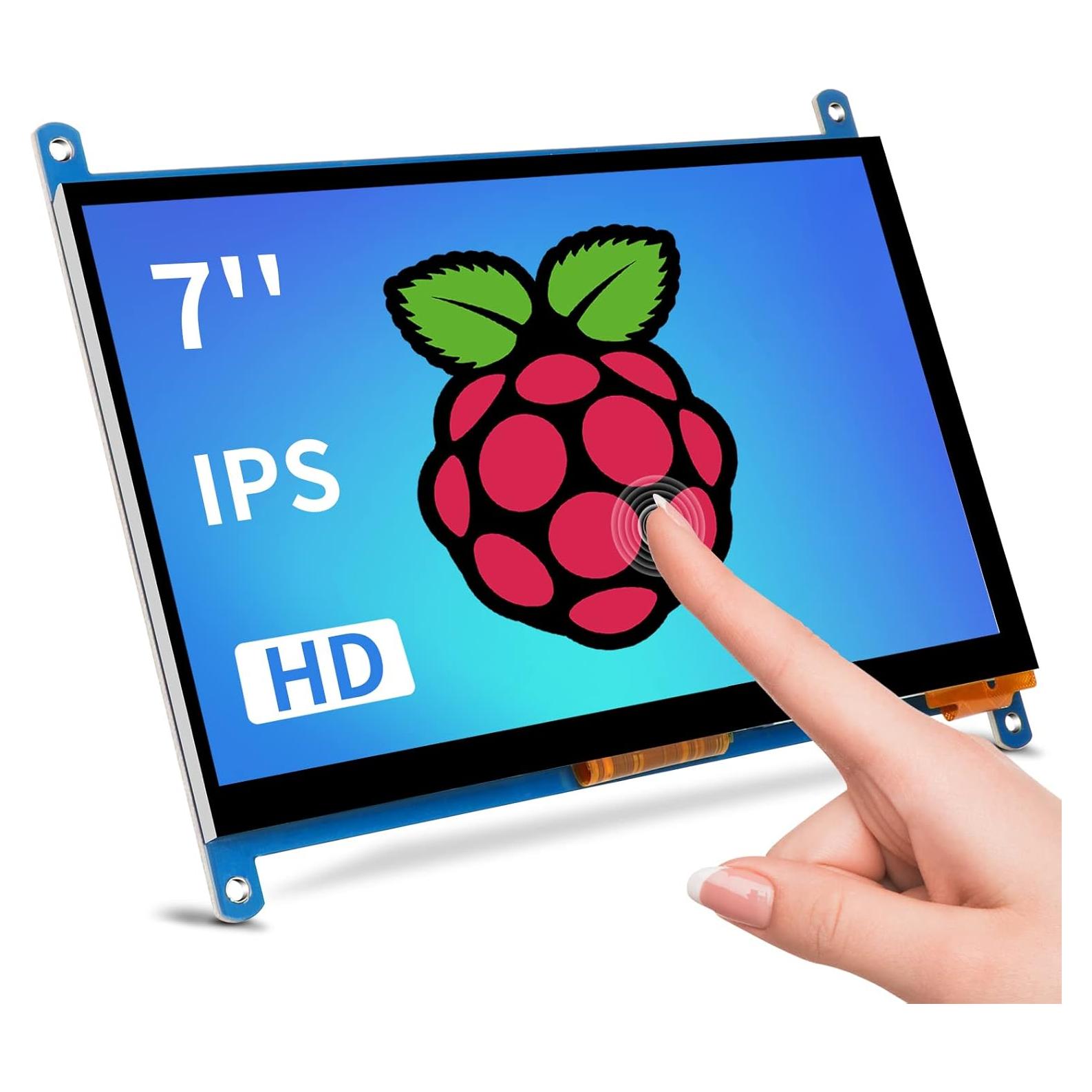 Monitor 7" Raspberry Pi Head Sun HDMI Táctil 1024x600