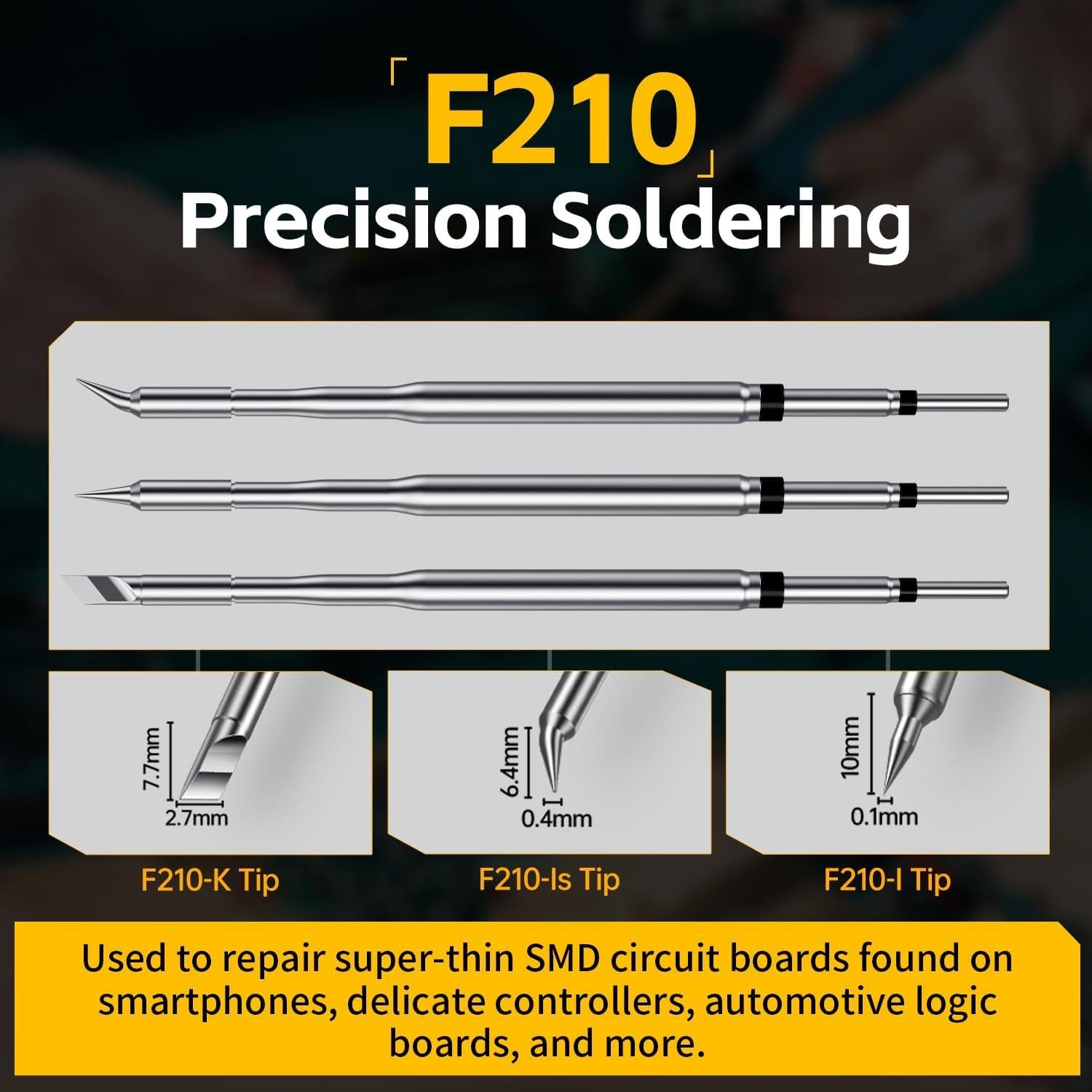 Estación de Soldadura FNIRSI DWS-200 200W Pantalla Color