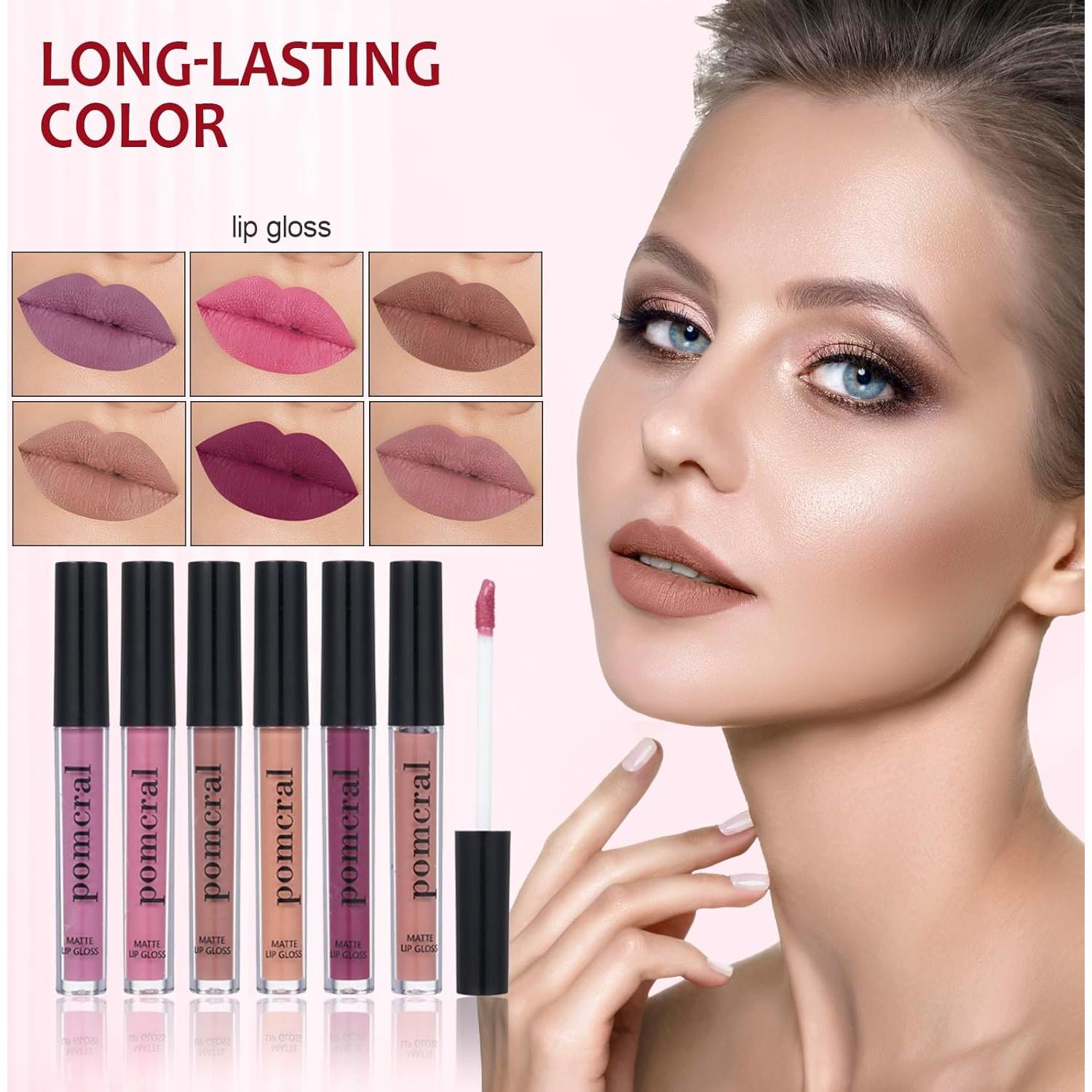 Kit de Maquillaje Completo Pomcral para Principiantes