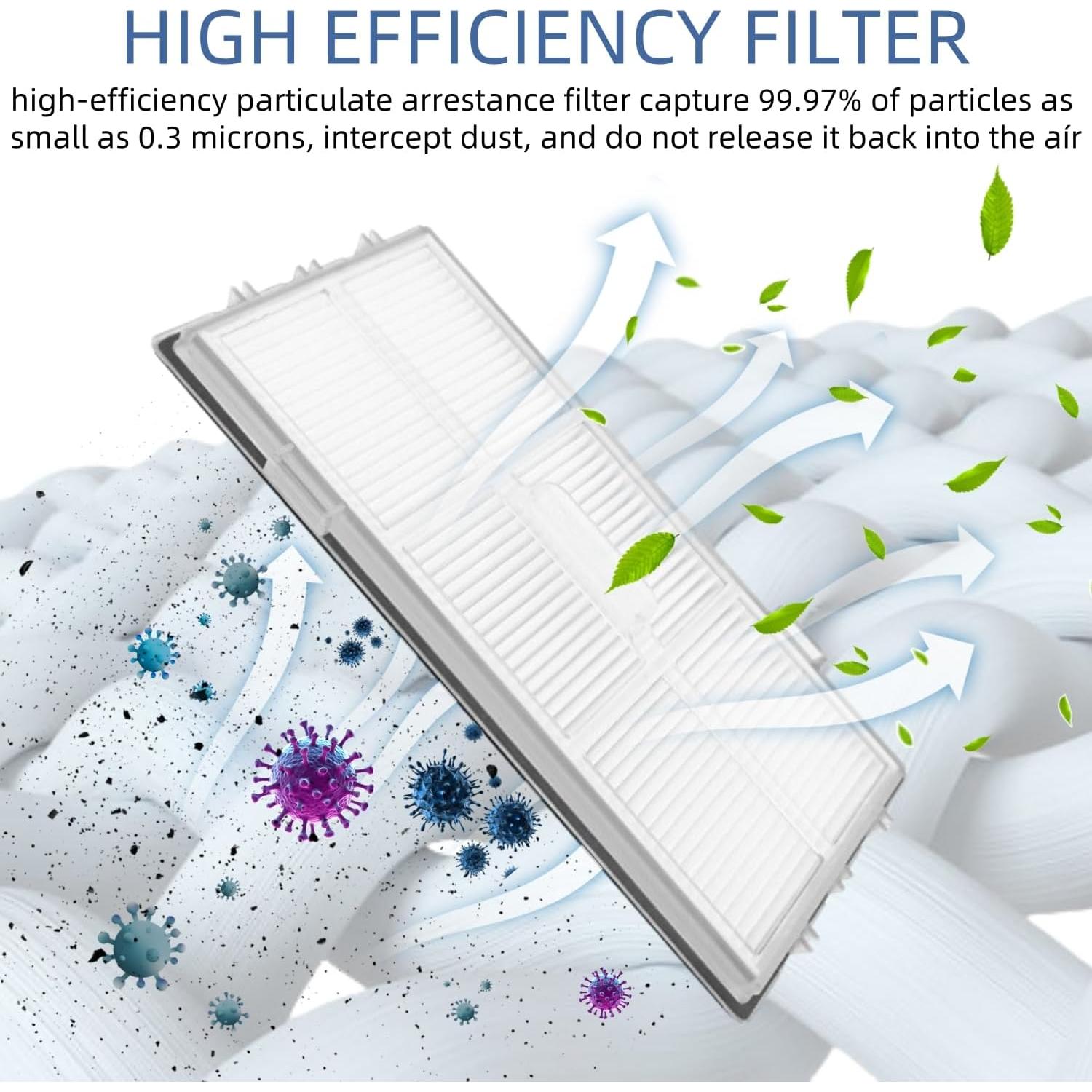 Kit de Accesorios para Aspiradora Robot Roborock Qrevo Master - 20 Piezas