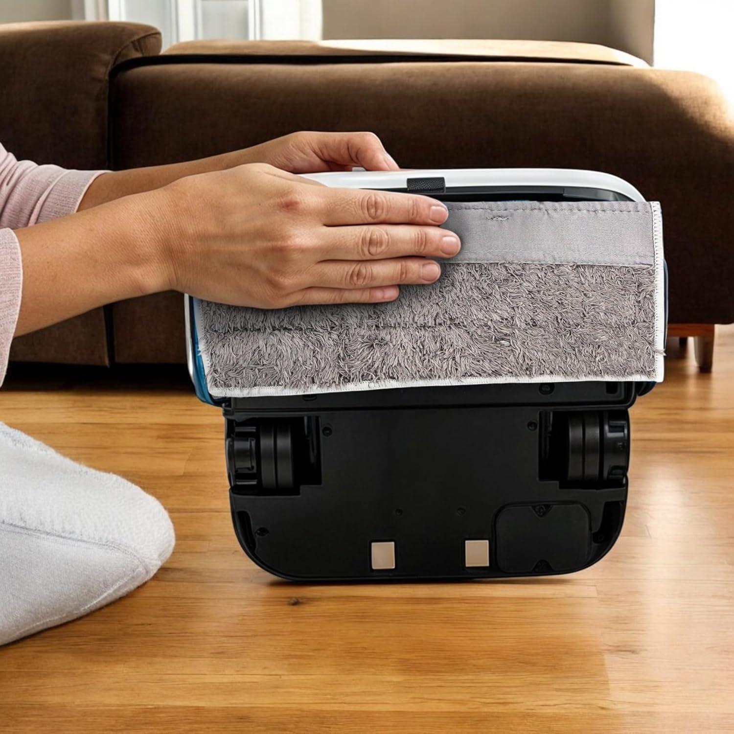 Paquete de 6 almohadillas de limpieza seca Badong para iRobot Braava Jet M6