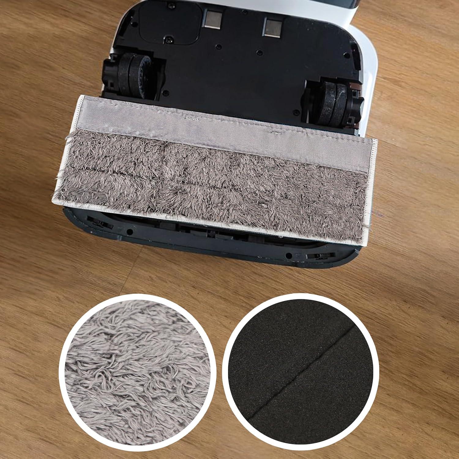 Paquete de 6 almohadillas de limpieza seca Badong para iRobot Braava Jet M6