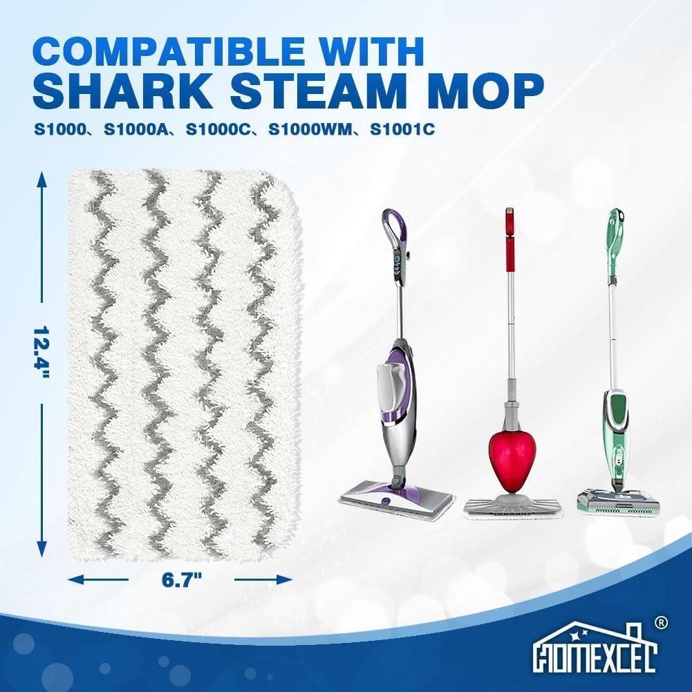 Paños de Reemplazo HOMEXCEL para Mopa de Vapor Shark S1000 - 4 Unidades