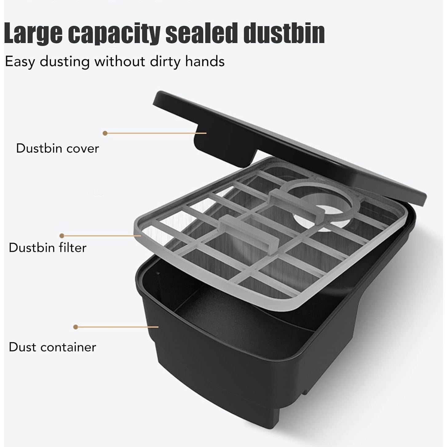 Robot Aspirador Inteligente NDNCZDHC 3 en 1 Negro 1800Pa